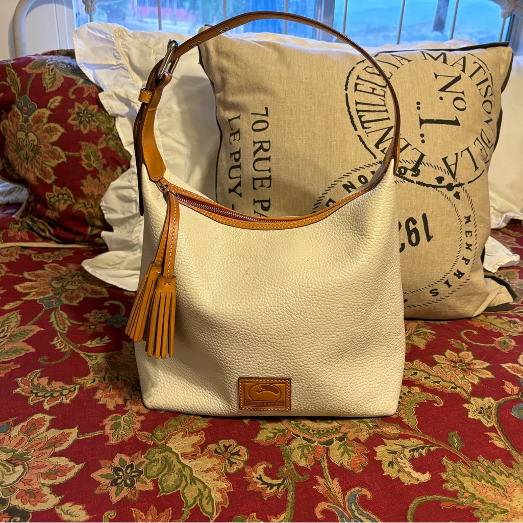Dooney And Bourke Pebbled Leather Hobo